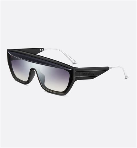 DiorClub M7U Gradient Gray Mask Sunglasses 